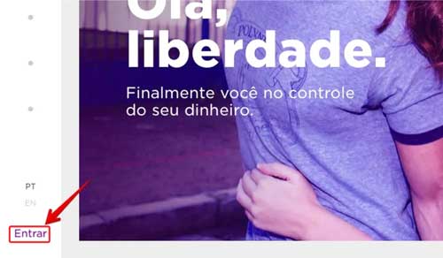 Nubank fatura pc — passo 1